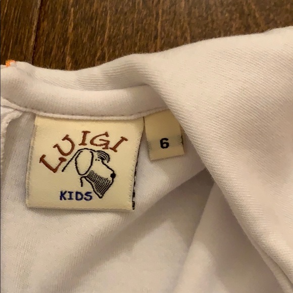 Luigi Kids Crocheted Lion Matching Set size 6, fits like a 5 - Picture 6 of 13